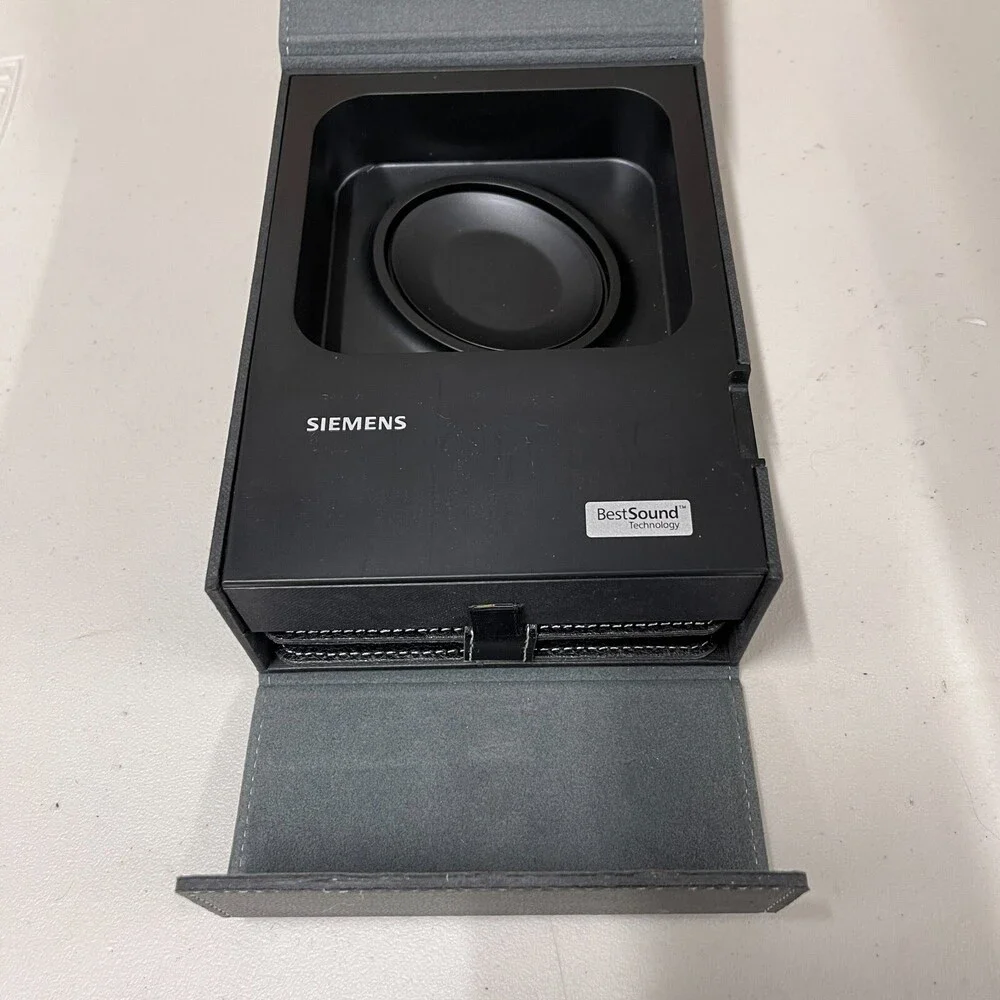Siemens miniTek Wireless Enhancement System Carrying Case Booklets NO DEVICE